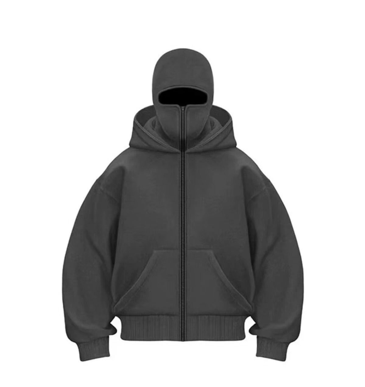 Men's Hooded Zip-Up Baseball Jacket – Lightweight Casual Hoodie (S–3XL)