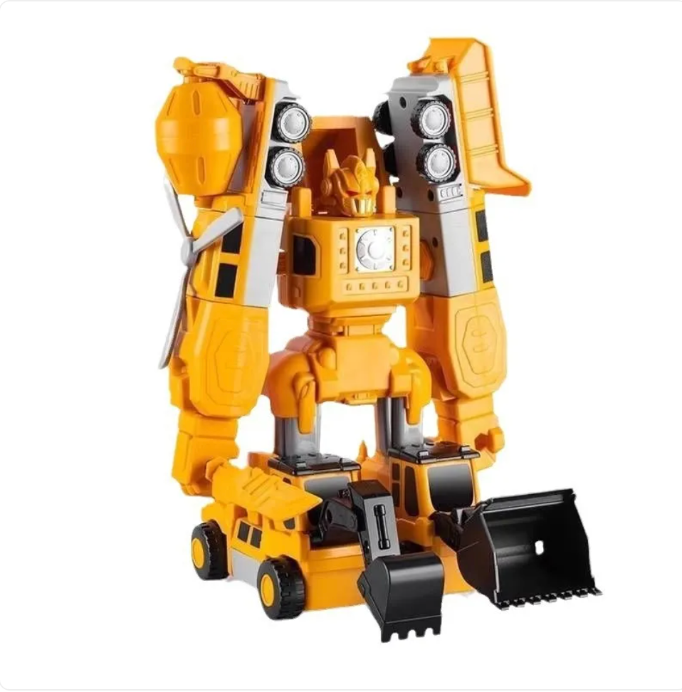 35-Piece Magnetic Building Blocks Set – Engineering & Military Series for Kids
