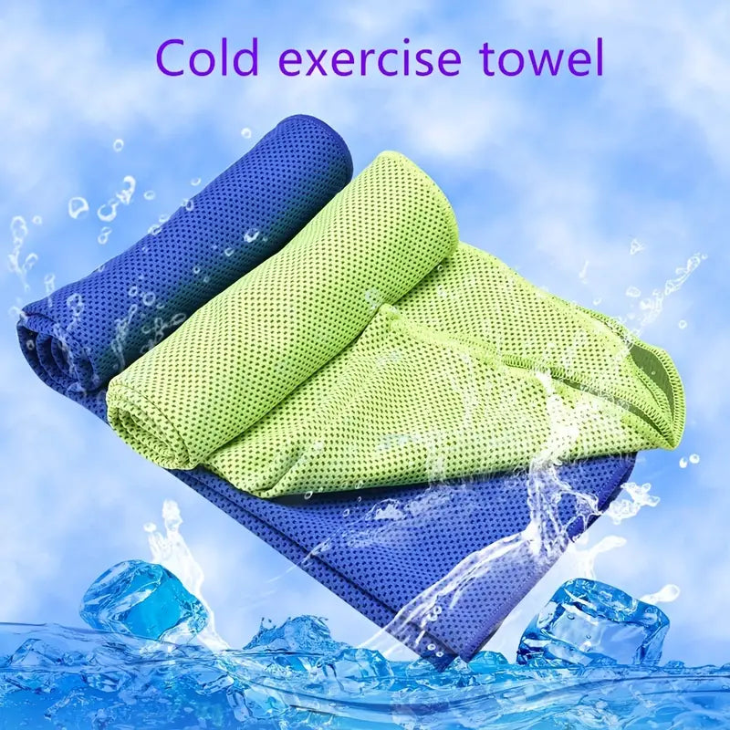 Quick-Dry Cooling Sports Towel – Outdoor, Yoga & Beach